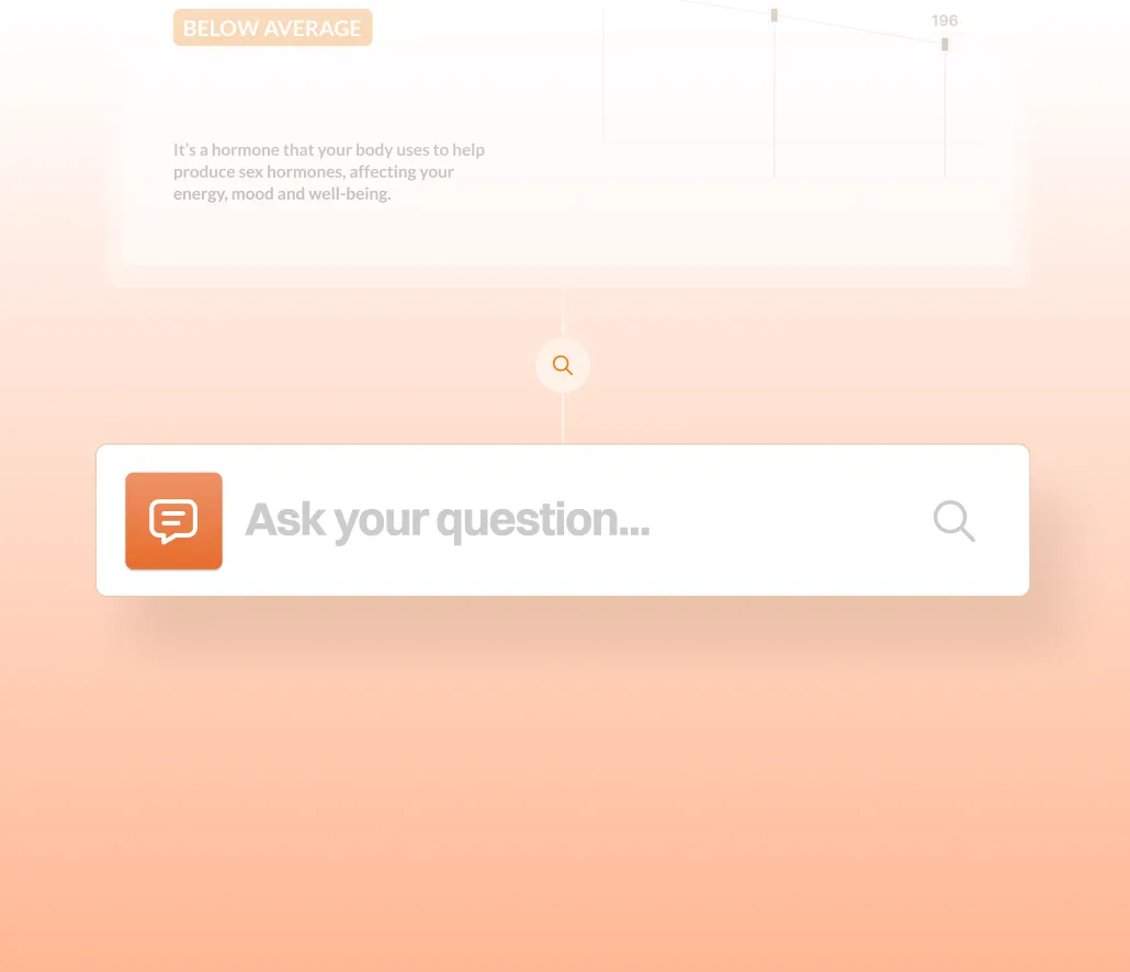Aniva app biomarker detail screen
