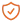 Shield check security icon