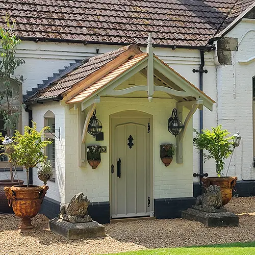 Porch in country house