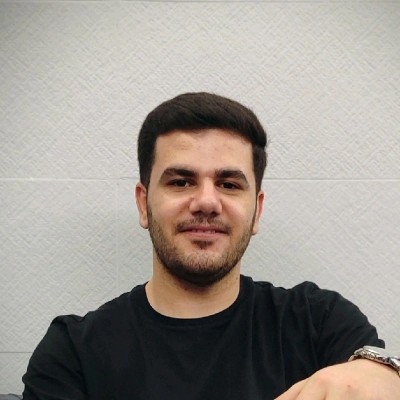 [headshot] image of customer giving a testimonial (for a ai biotech company)