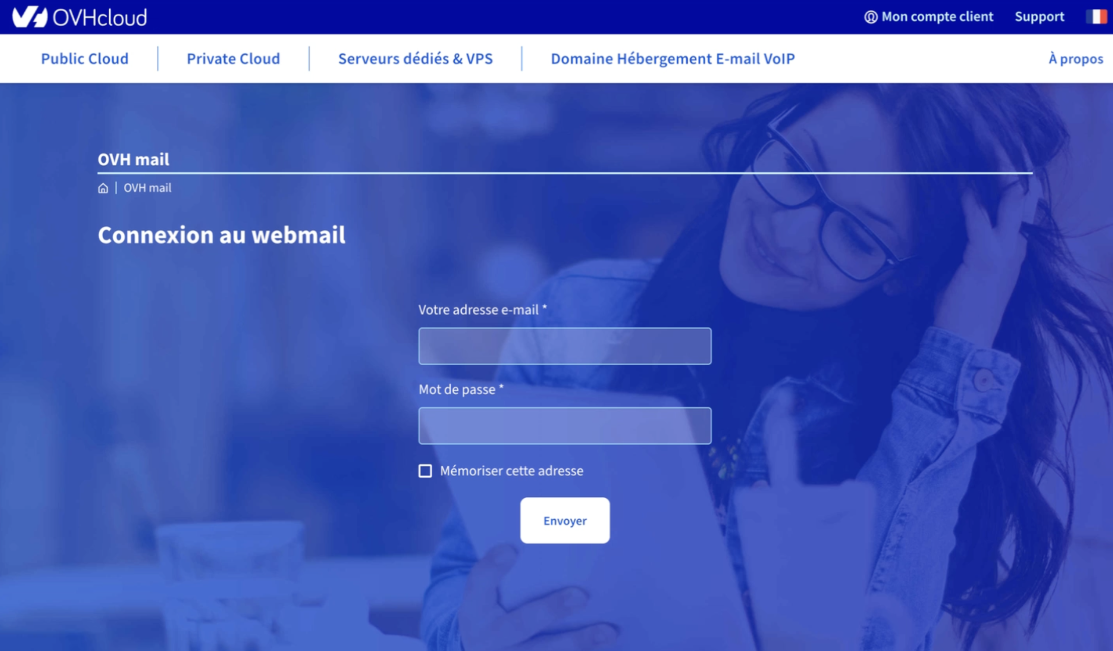 Enregistrez sa boîte mail dans Thundebird : Adresse OVH Exchange