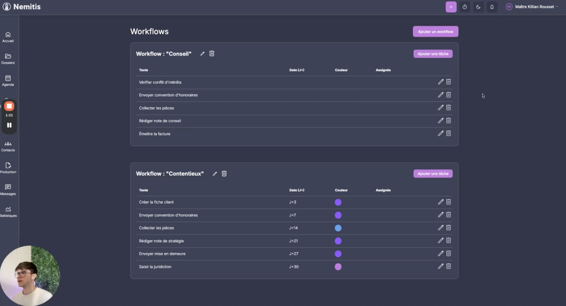 Automatiser vos tâches grâce aux Workflows