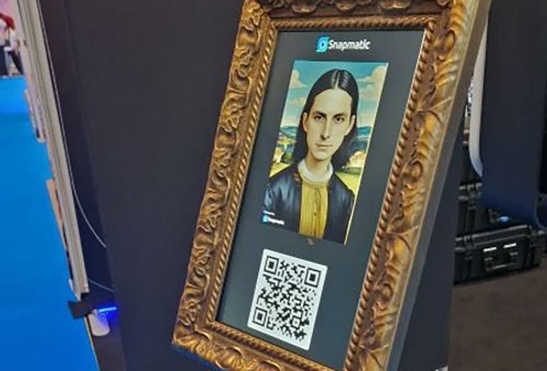 AI Photo Booth at Confex
