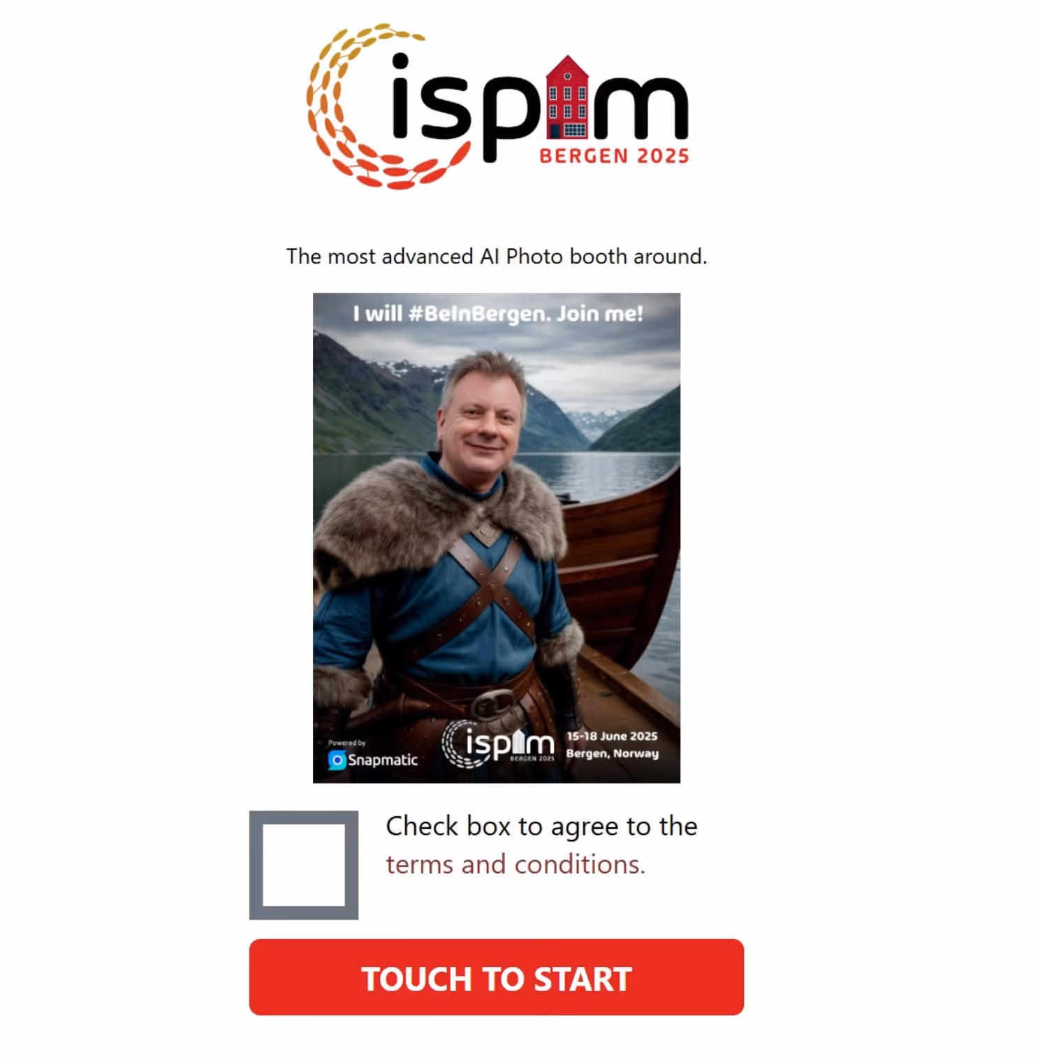 ISPIM Viking AI Photo booth