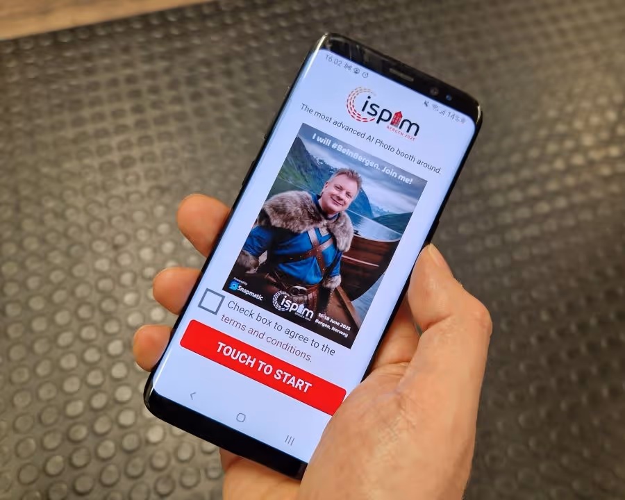 ISPIM Viking AI Photo booth 