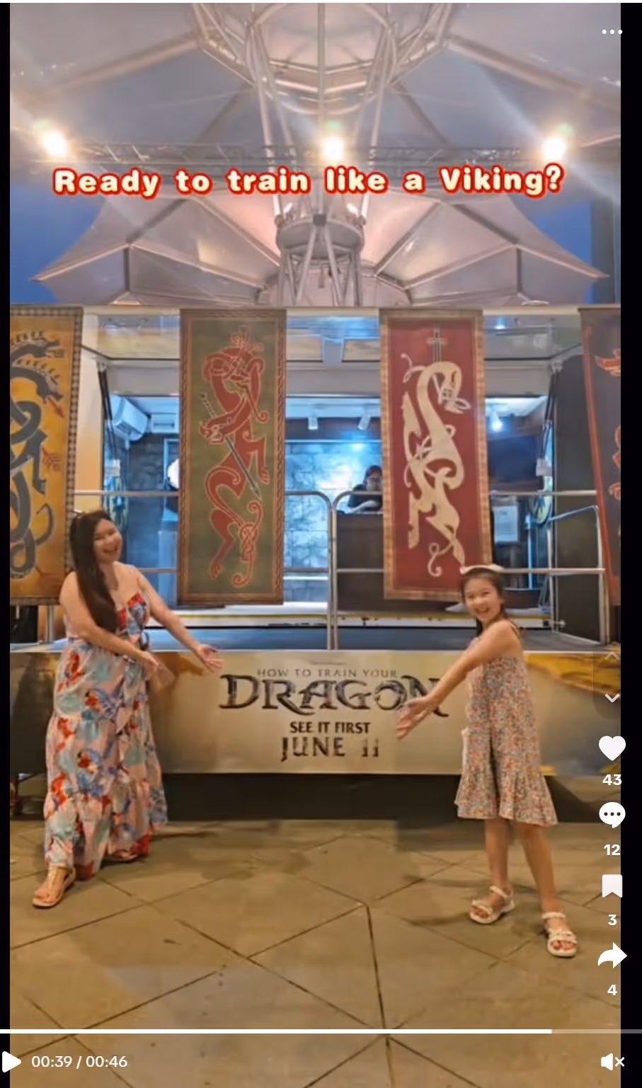 How to Train your Dragon - Brand activation Singapore