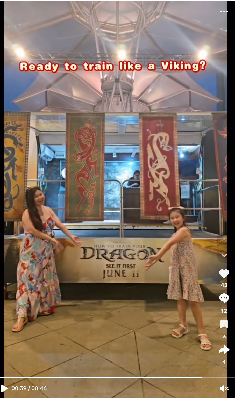 How to Train your Dragon - Brand activation Singapore
