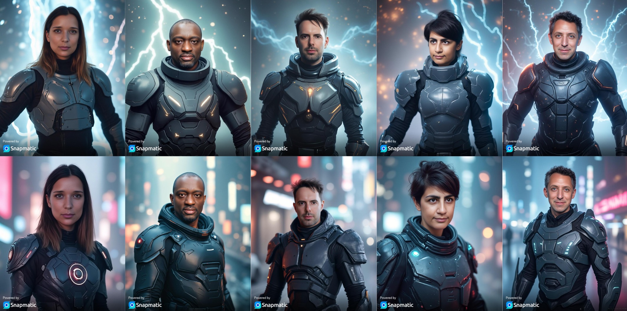 AI Photo Booth corporate heroes! 