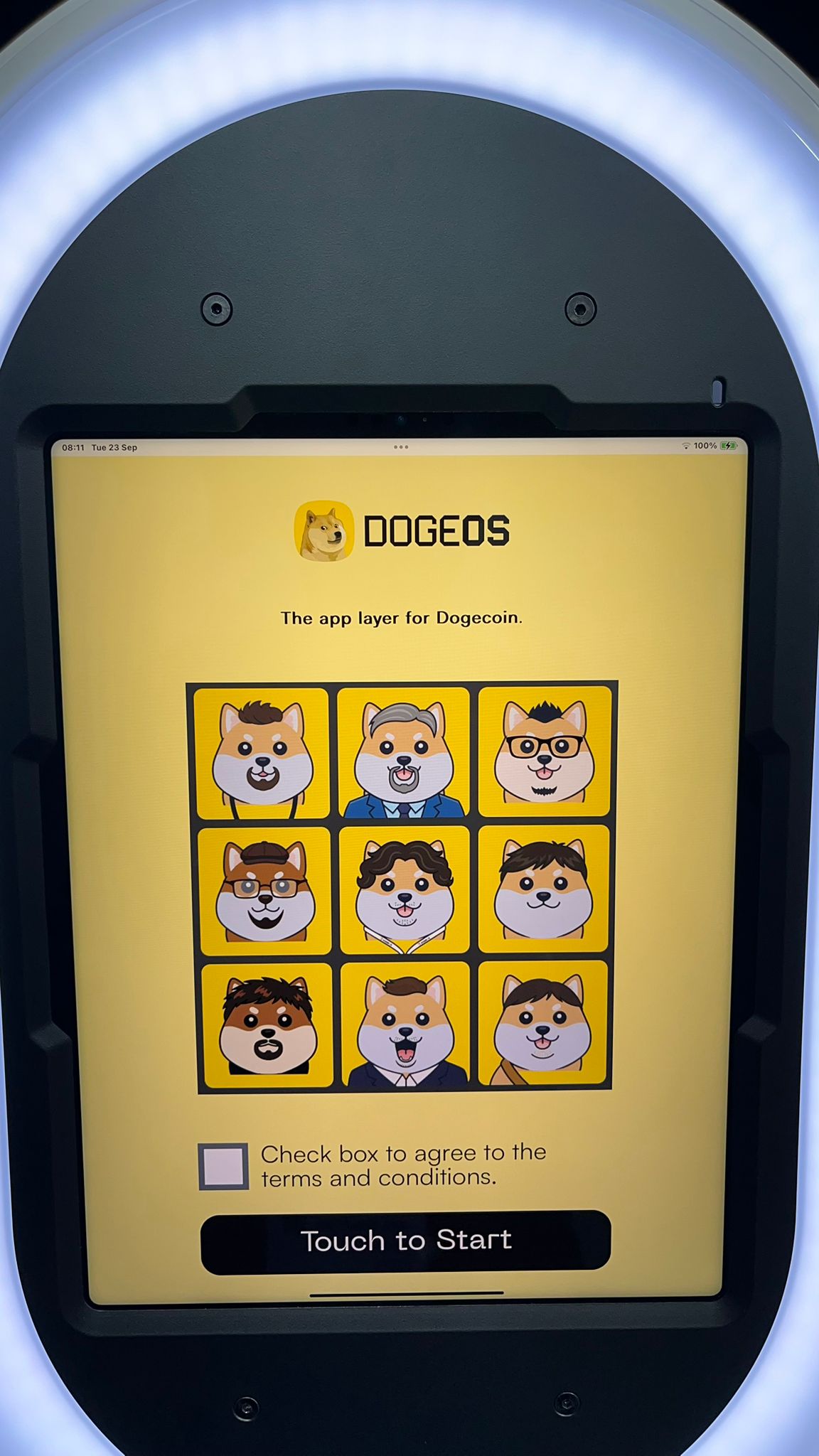DogeOS AI Photo booth