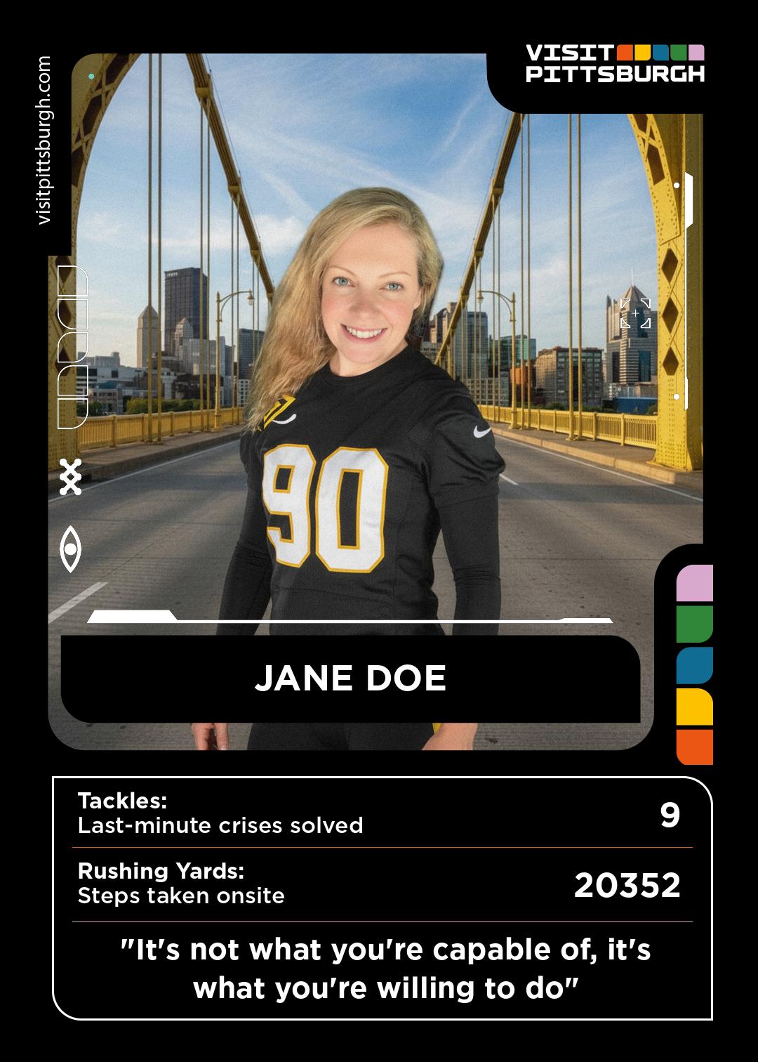 VisitPITTSBURGH IMEX AI trading cards