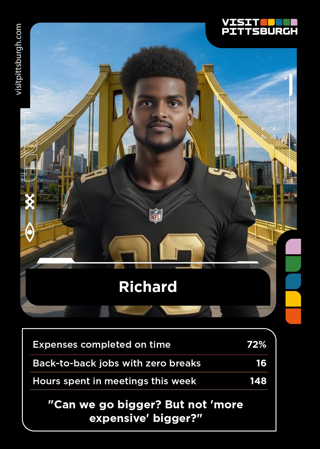 VisitPITTSBURGH IMEX AI trading cards