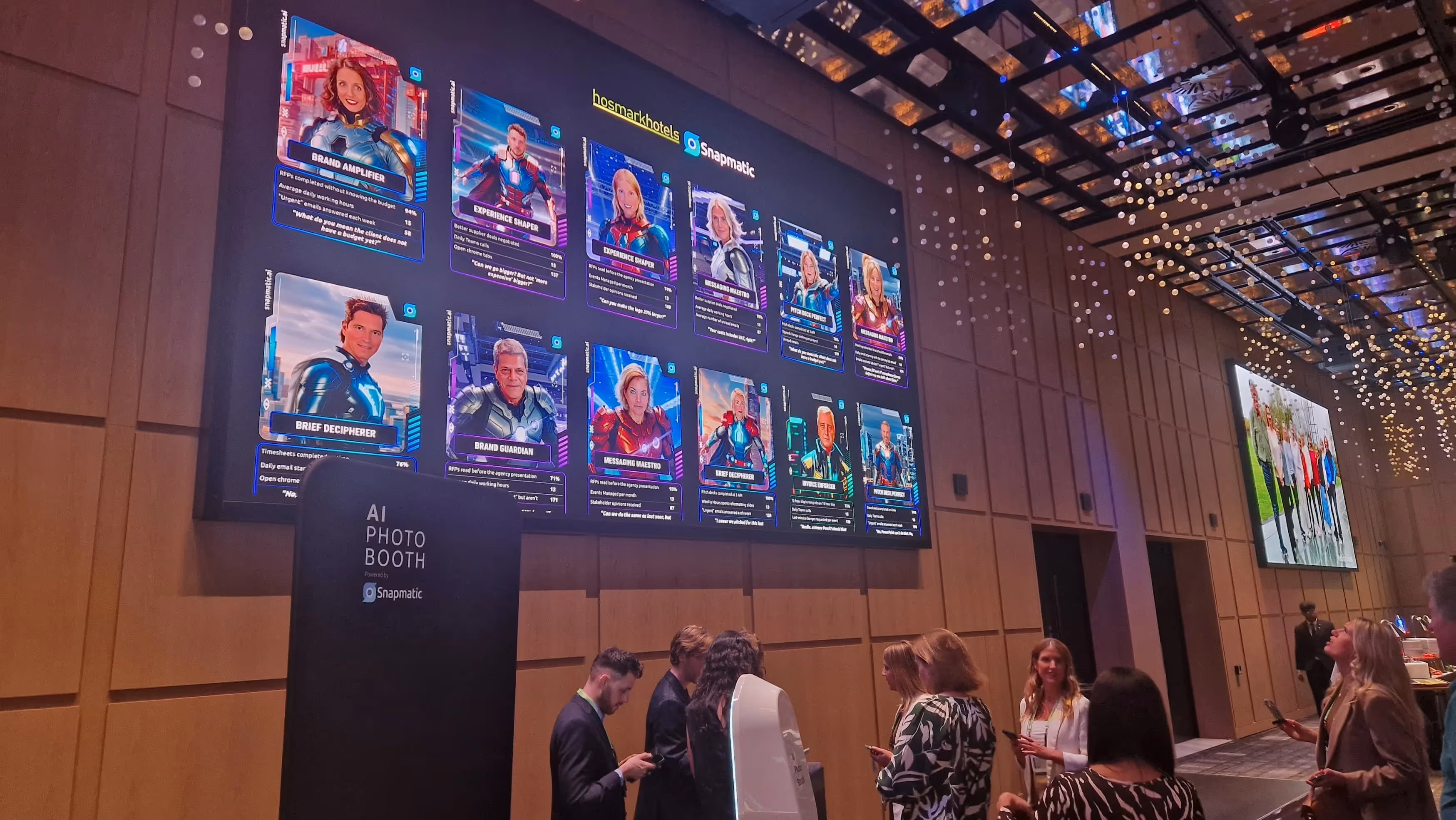 The Live Gallery for an AI Photo booth - Star Trek launch