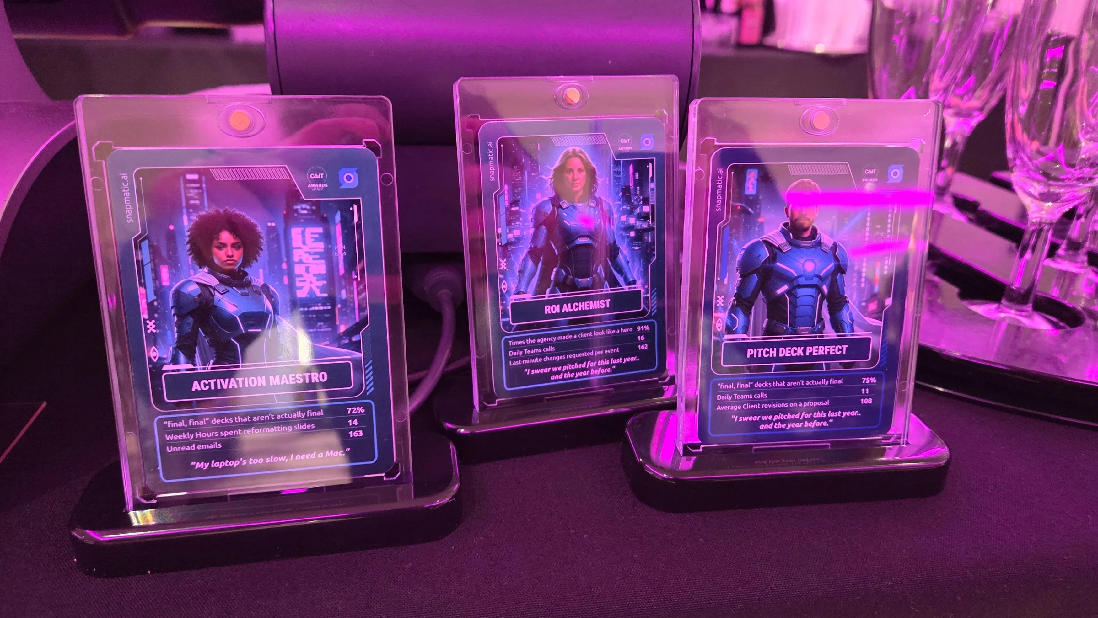 The Live Gallery for an AI Photo booth - Star Trek launch