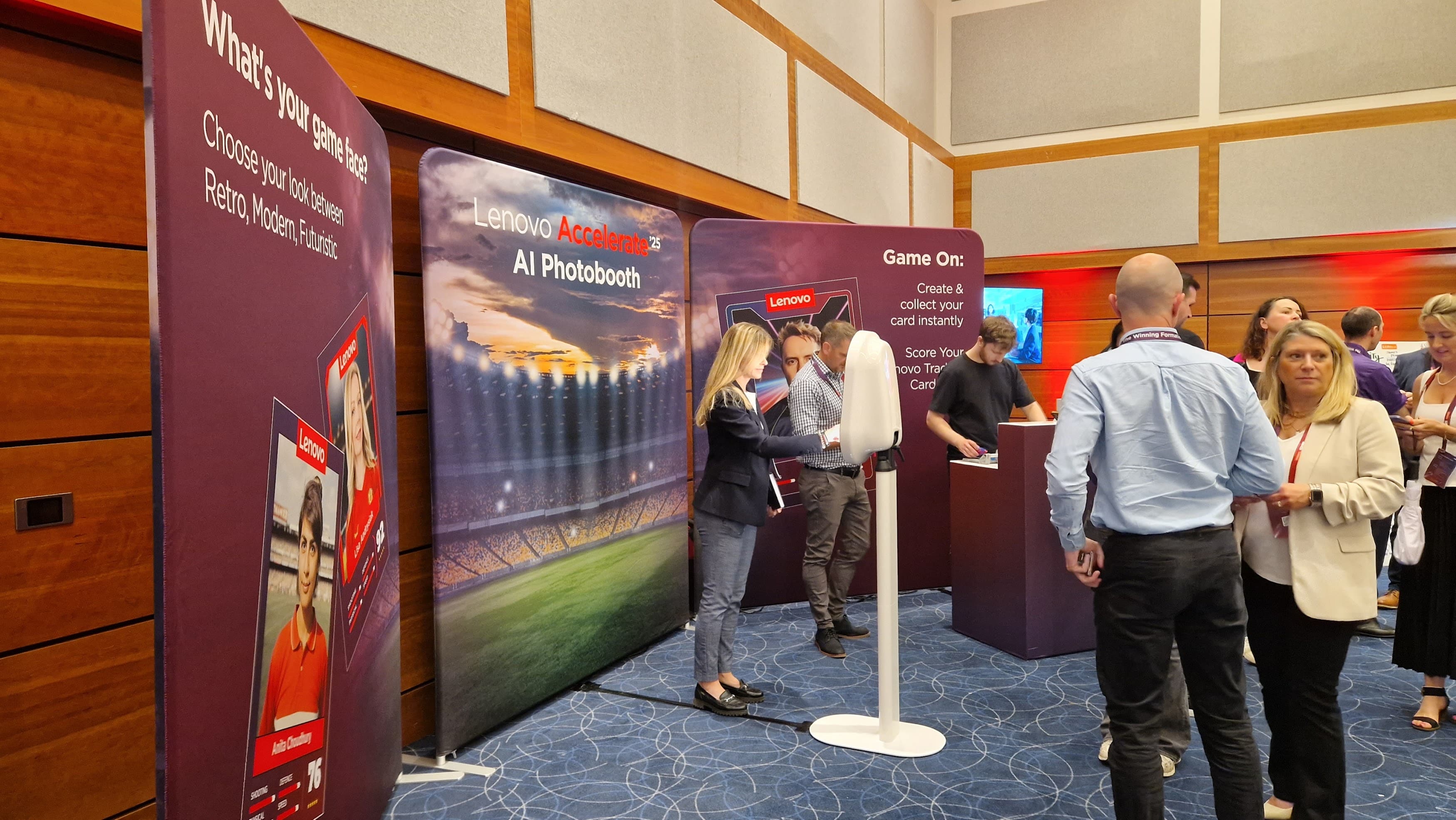 The Live Gallery for an AI Photo booth - Star Trek launch