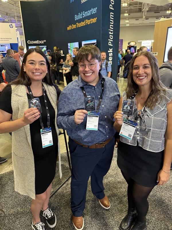 AI trading cards with badge attachements