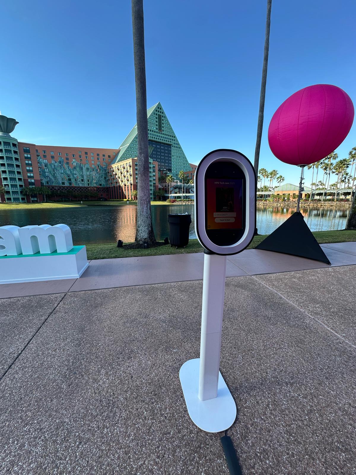 The Live Gallery for an AI Photo booth - Star Trek launch