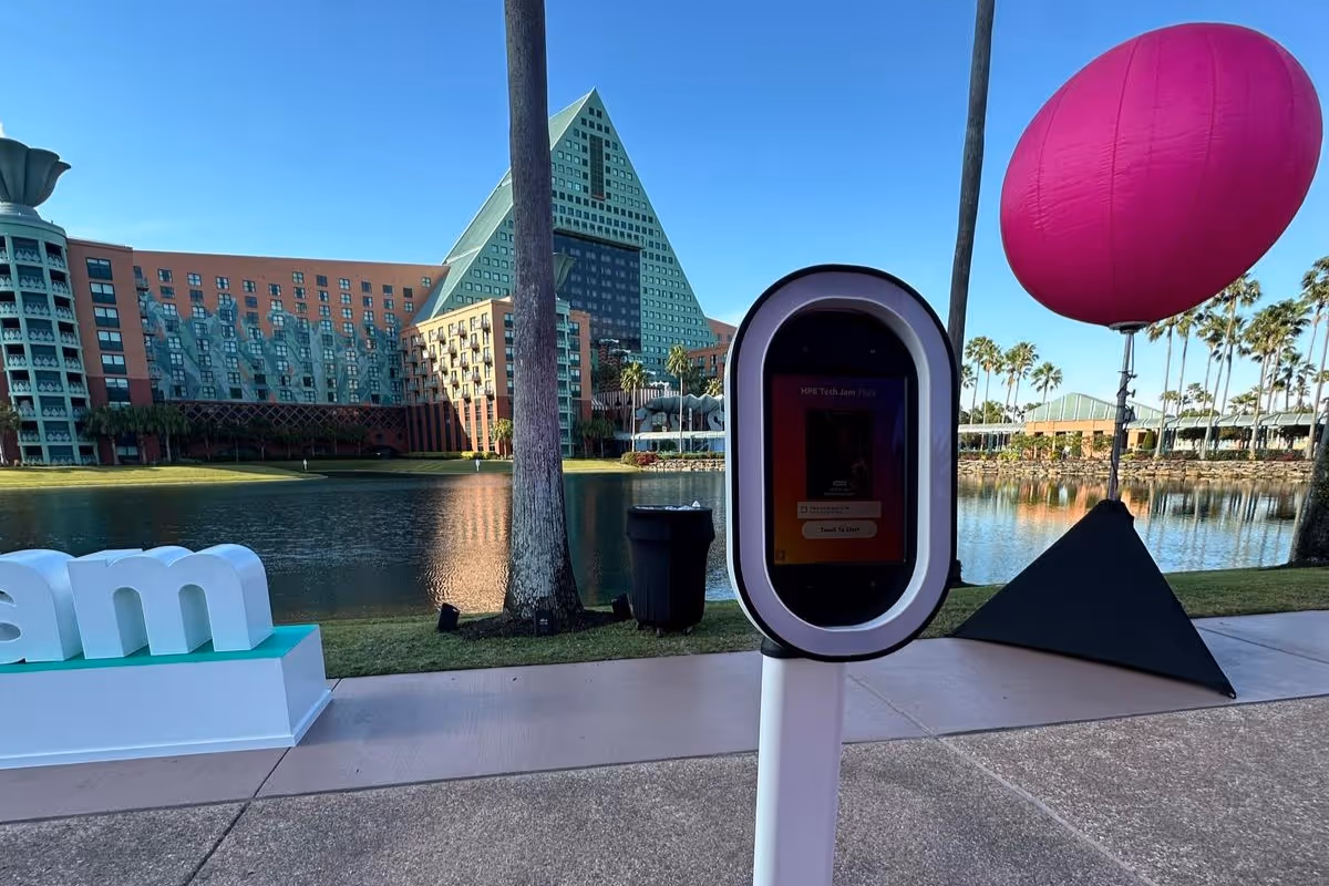The Live Gallery for an AI Photo booth - Star Trek launch