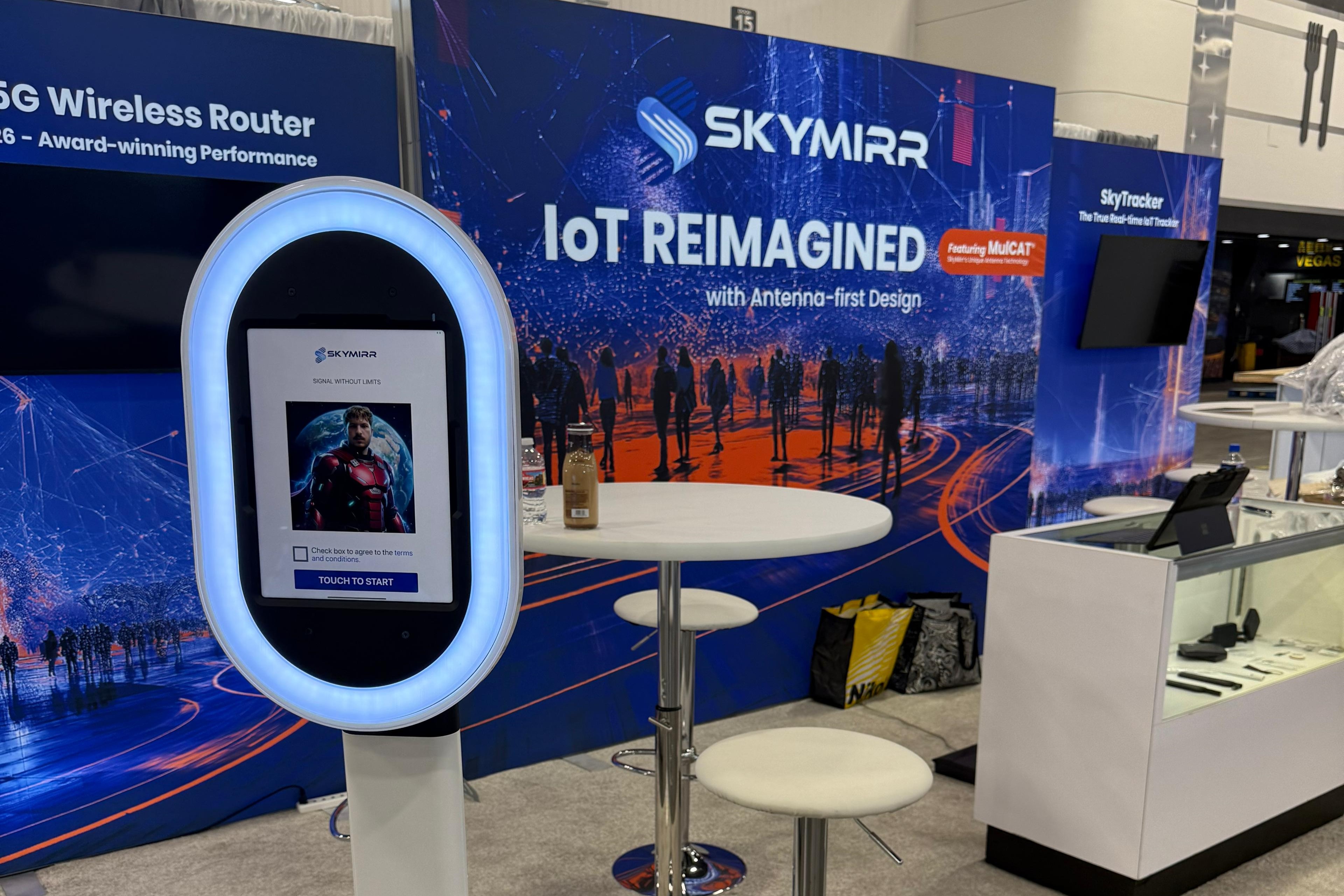 The Live Gallery for an AI Photo booth - Star Trek launch