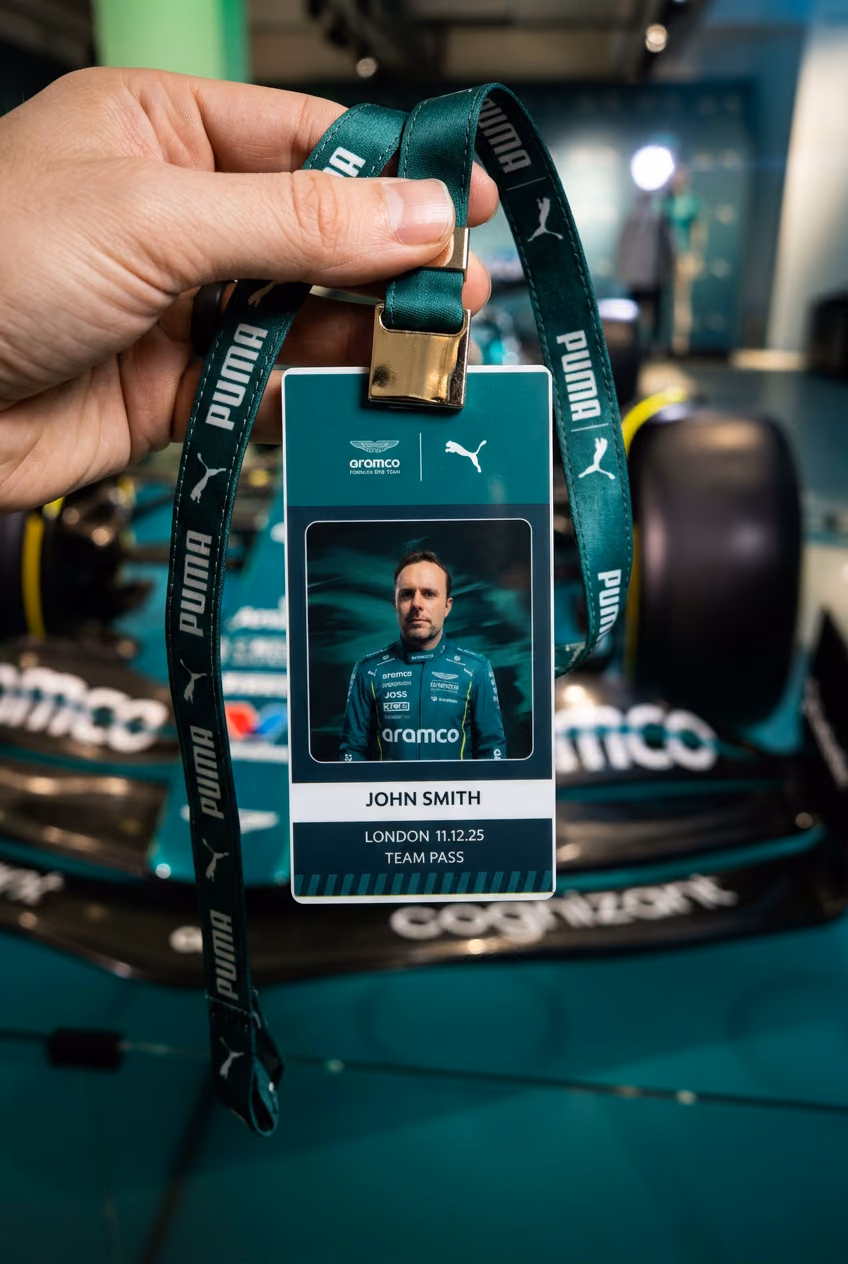 A Paddock pass brand activation for F1 fans