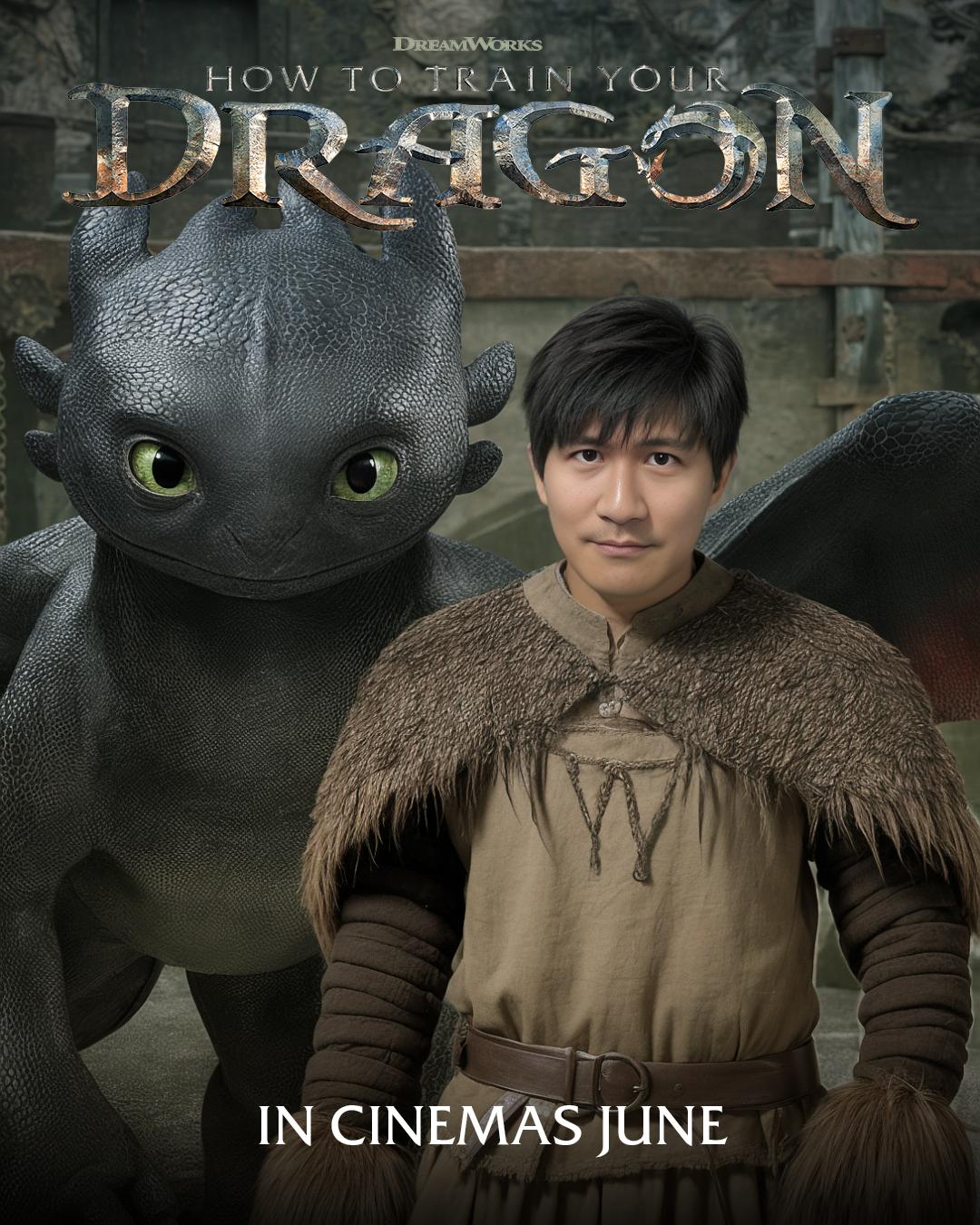 How to Train Your Dragon - AI Photo booth user generated content