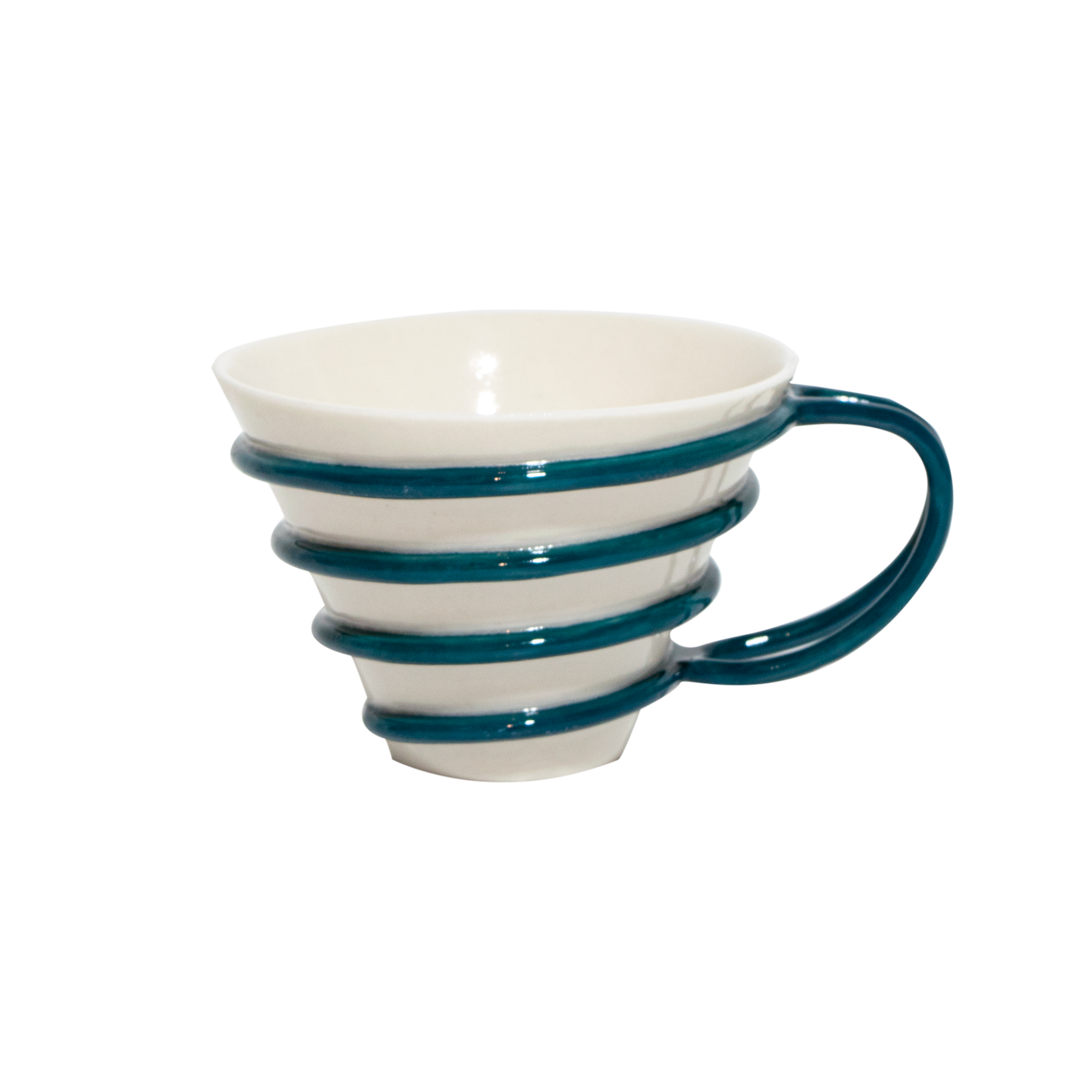 wire cup (blue)