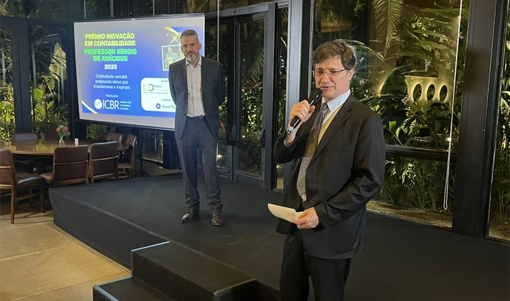 Entregue o Prêmio de Inovação em Contabilidade Professor Sérgio de Iudicibus, promovido pelo ICBR - Foto: Paulo Toledo