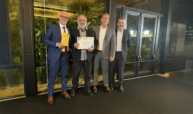 Entregue o Prêmio de Inovação em Contabilidade Professor Sérgio de Iudicibus, promovido pelo ICBR - Foto: Paulo Toledo