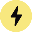 Lightning bolt icon