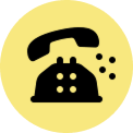 Ringing desk phone icon