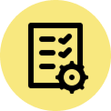 Checklist settings icon