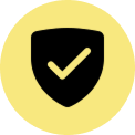 Secure check icon