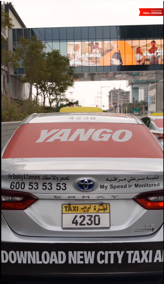 real screens for YANGO influencer campaigns with Boomerang