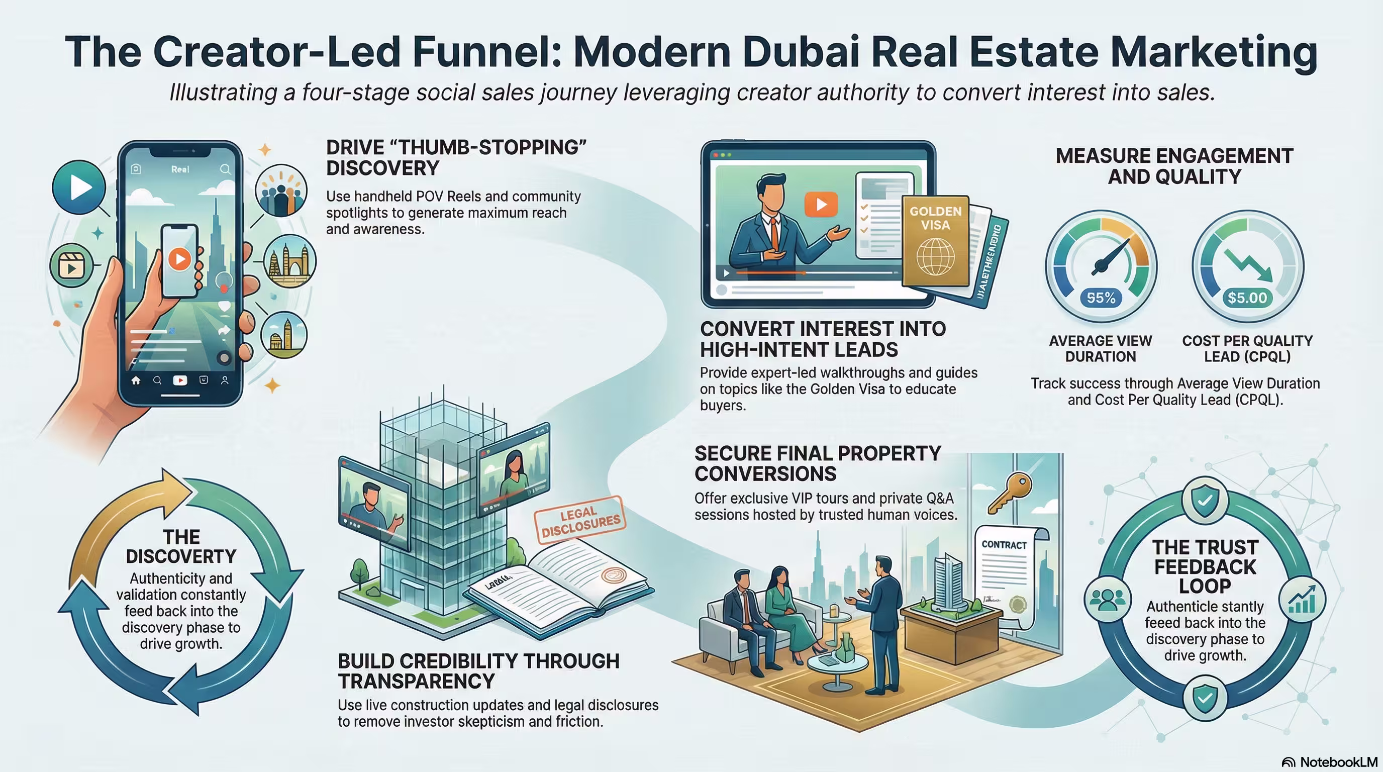 infographic for Strategic Marketing for Real Estate Developers