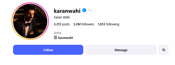 Karan Wahi, Dubai influencer.