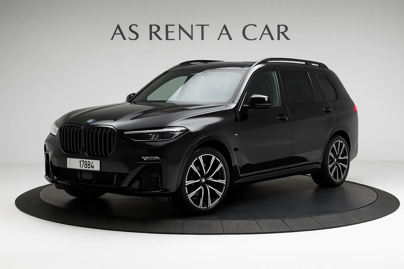 Maximaler Raum & Luxus: BMW X7 xDrive30d bei AS Rent a Car Schweiz. 7-Sitzer, Allrad, Automatik – perfekt für längere Reisen mit Familie.