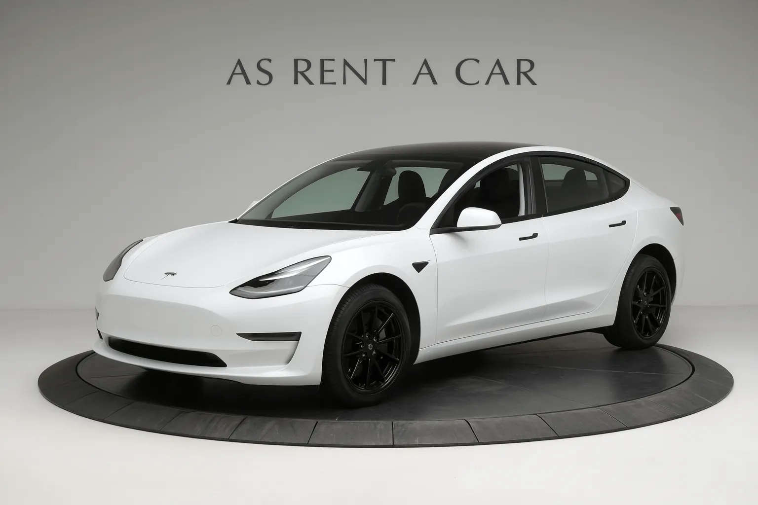 tesla model 3 as rent a car