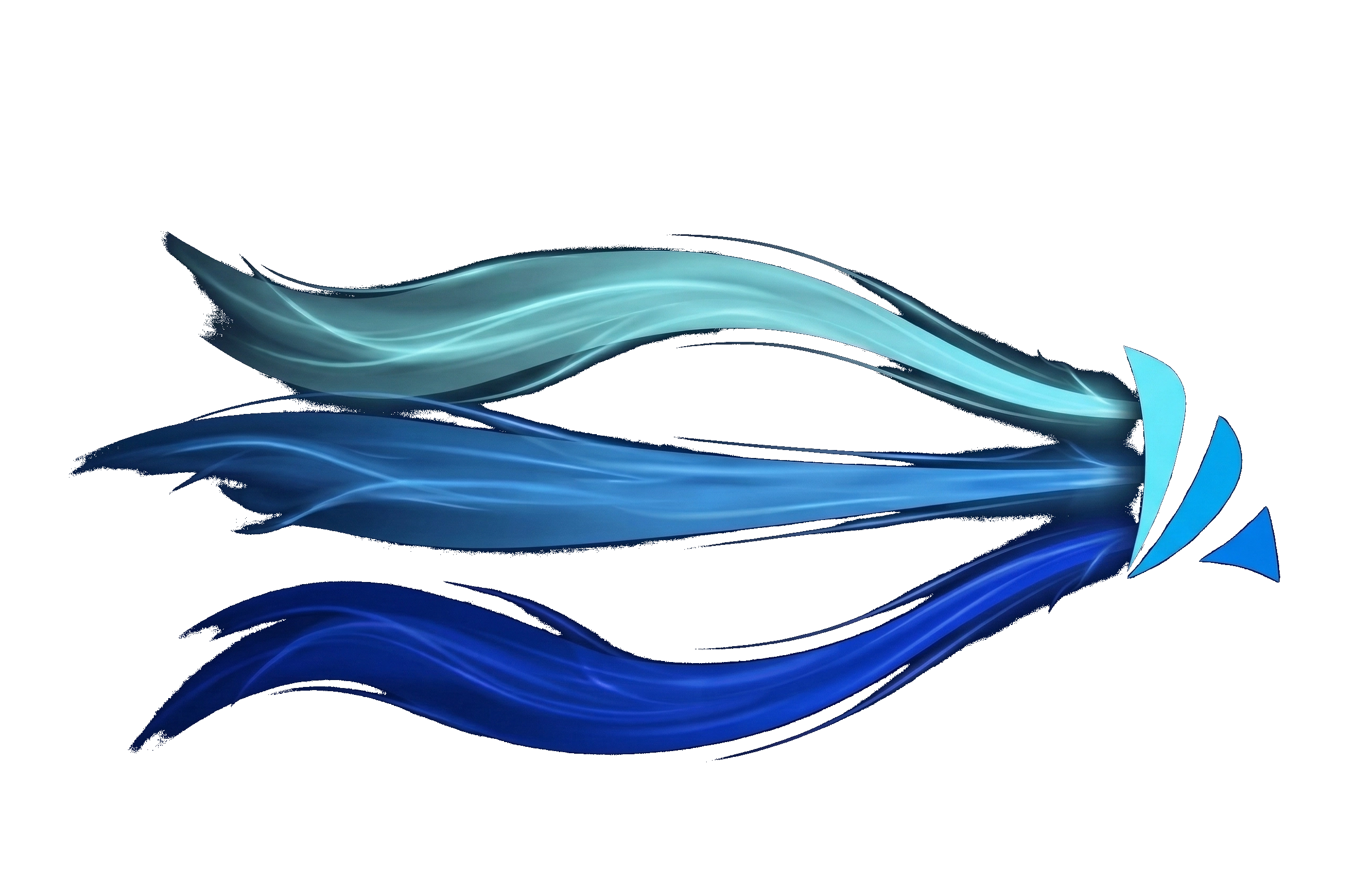 Decorative ocean waves background