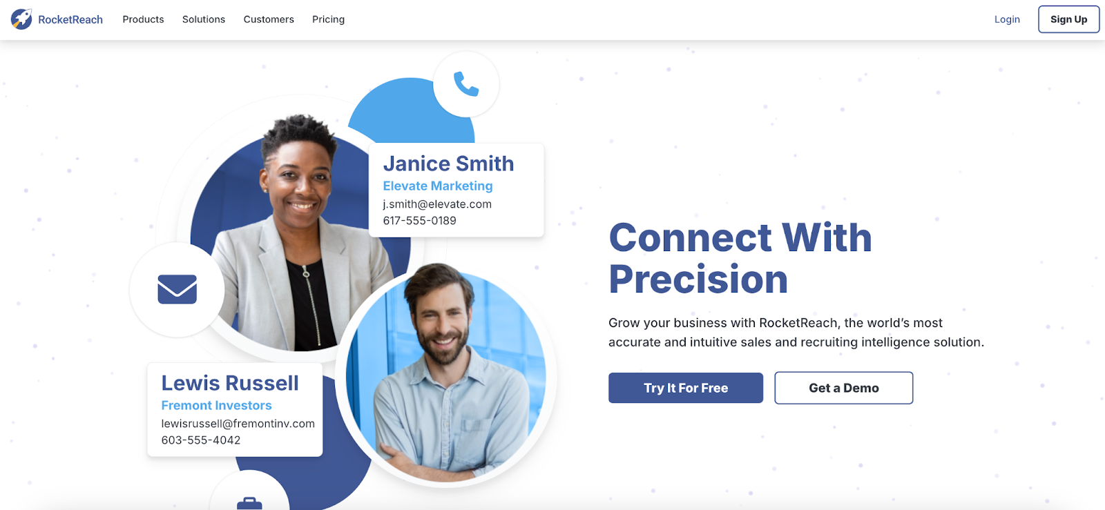 RocketReach AI lead generation tool