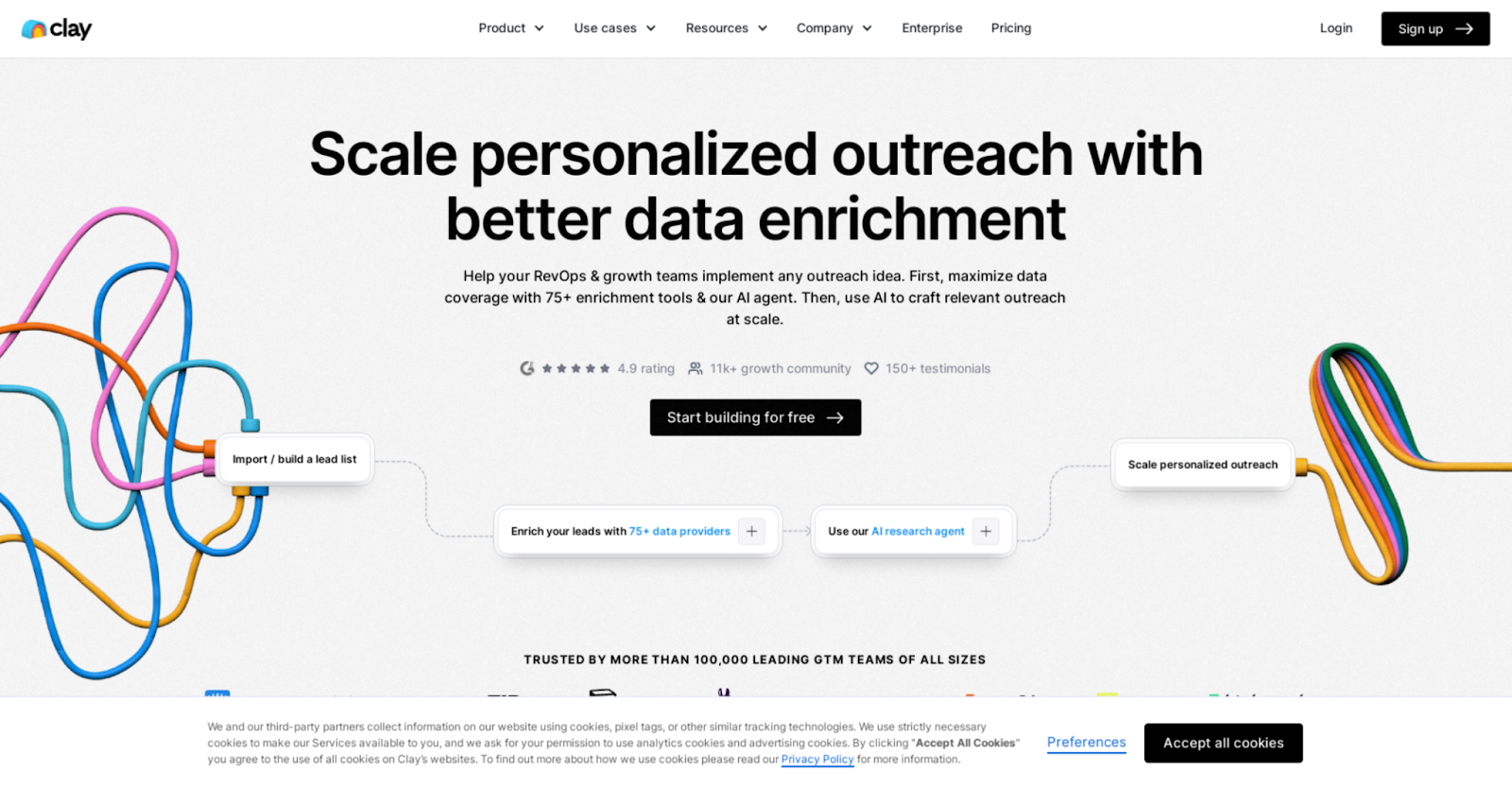 Clay AI lead generation tool