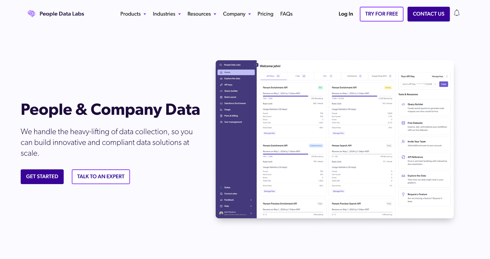 People Data Labs AI lead generation tool