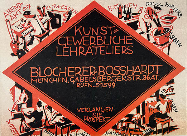 Plakat Kunstgewerbliches Lehr-Atelier