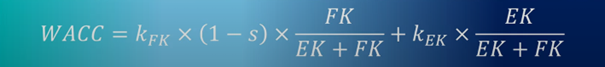 Formel Berechnung WACC