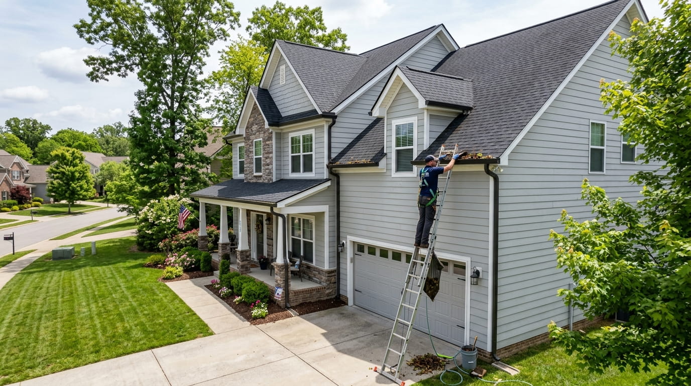 Common Gutter Problems Homeowners Can Avoid With Gutter Cleaning and Debris Removal Spring Hill TN