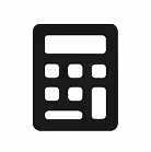 Icono contabilidad básica