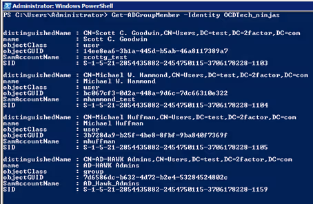 Get-ADGroupMember
