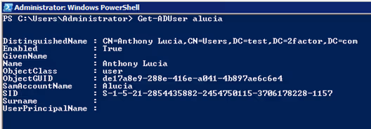 Get-ADUser