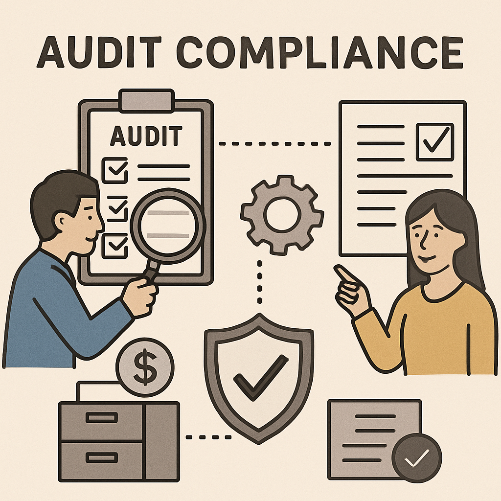 Audit compliance illustration