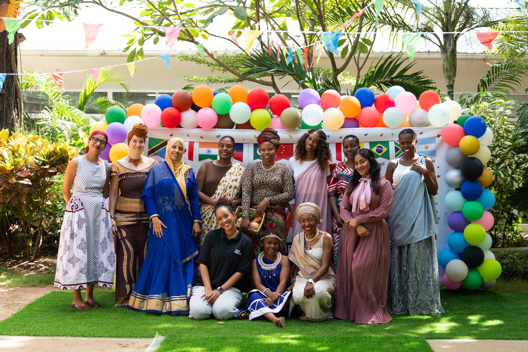 Maple Bloom staff team celebrating International Cultural Day