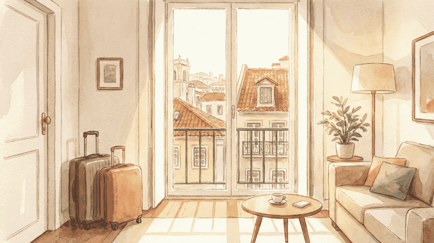 Guia de alojamento para contratações internacionais