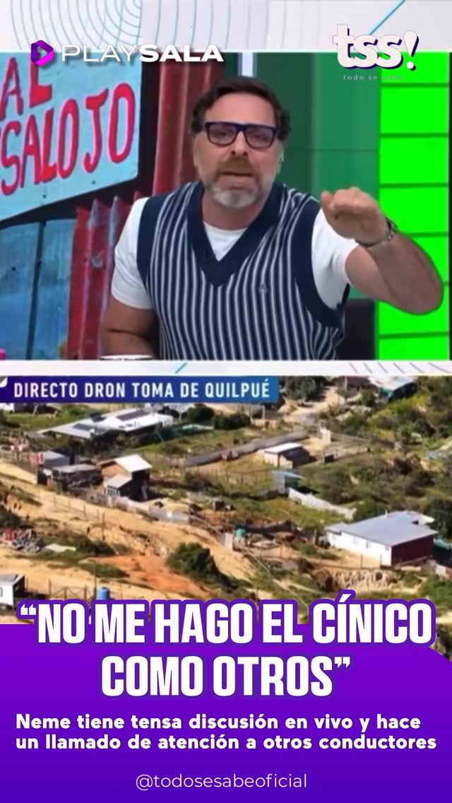 José Antonio Neme en discusión en Mucho Gusto